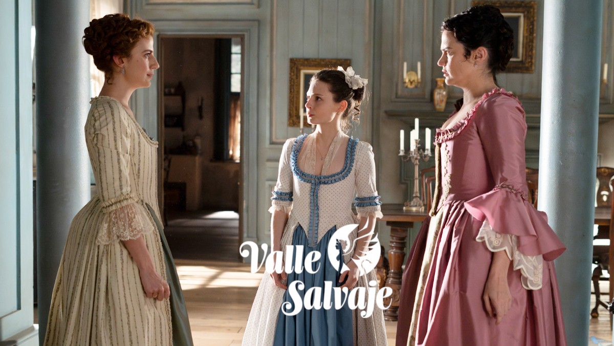 Adriana, Bárbara y Úrsula en 'Valle Salvaje'.