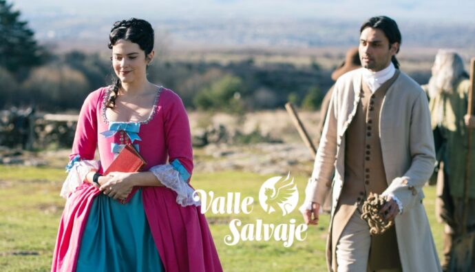 Úrsula y Rafael en 'Valle Salvaje'.