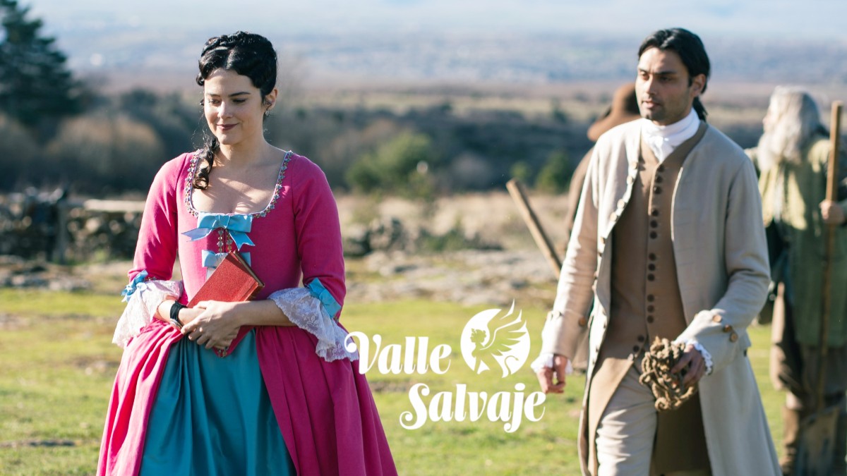 Úrsula y Rafael en 'Valle Salvaje'.