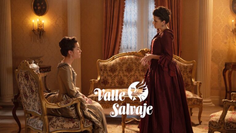 Mercedes y Victoria en 'Valle Salvaje'.