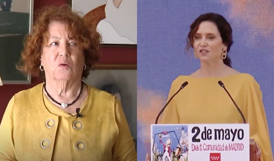 Rosa Villacastín e Isabel Díaz Ayuso.