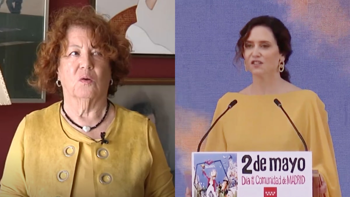 Rosa Villacastín e Isabel Díaz Ayuso.