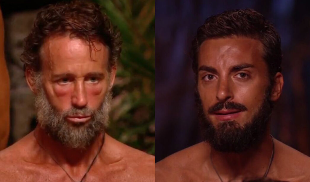 Álvaro Muñoz Escassi y Borja González en 'Supervivientes'