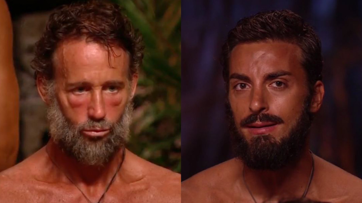 Álvaro Muñoz Escassi y Borja González en 'Supervivientes'