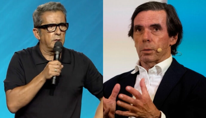 Andreu Buenafuente y José María Aznar