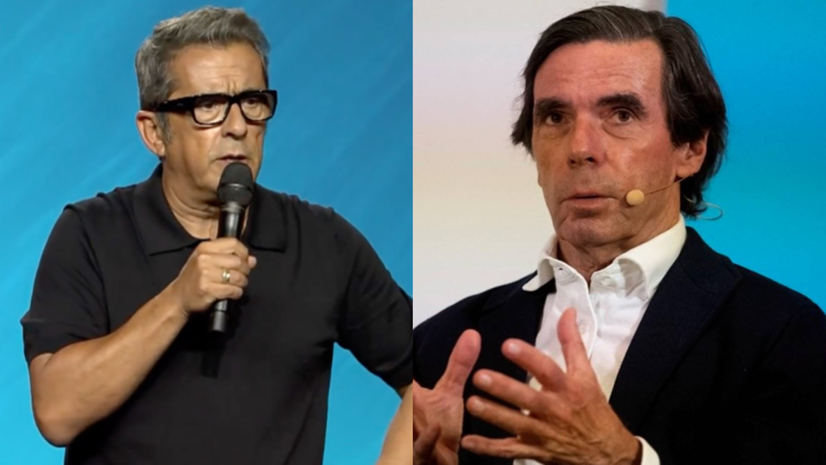 Andreu Buenafuente y José María Aznar