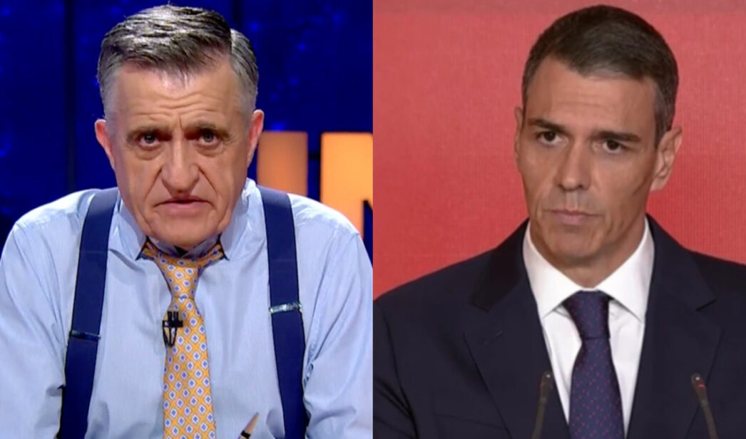 El Gran Wyoming y Pedro Sánchez