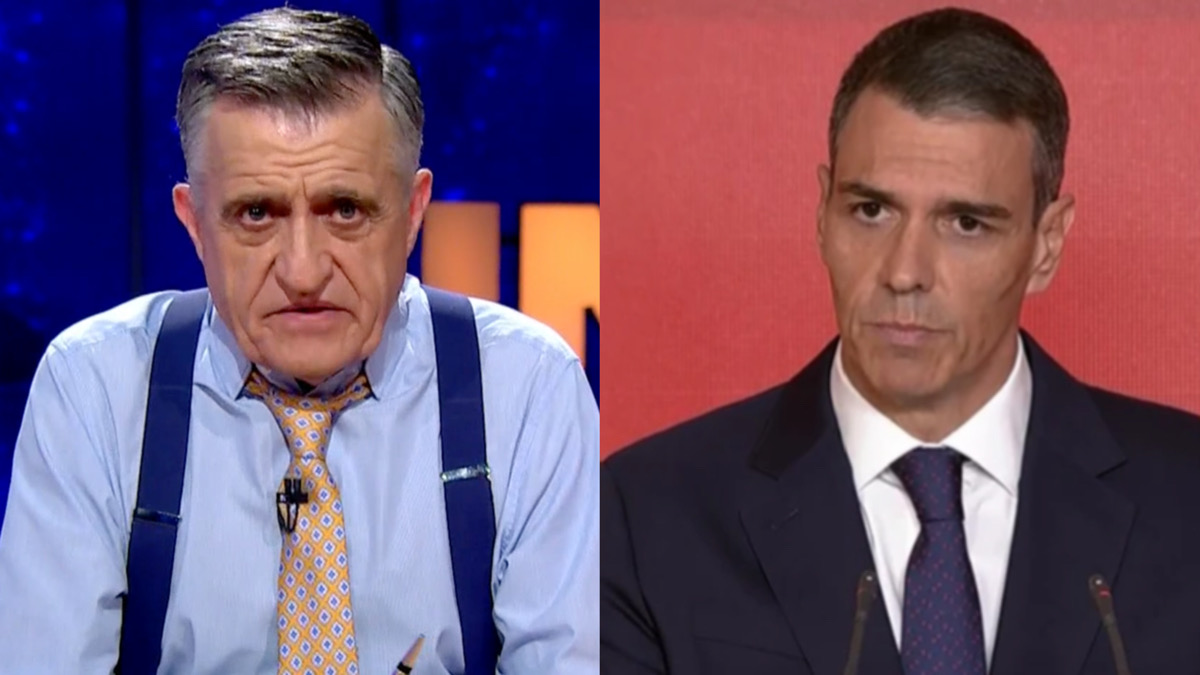 El Gran Wyoming y Pedro Sánchez