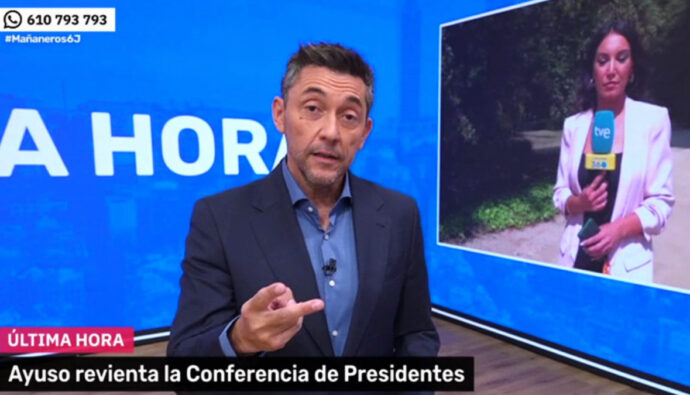 Javier Ruiz sentencia a Ayuso en 'Mañaneros 360'
