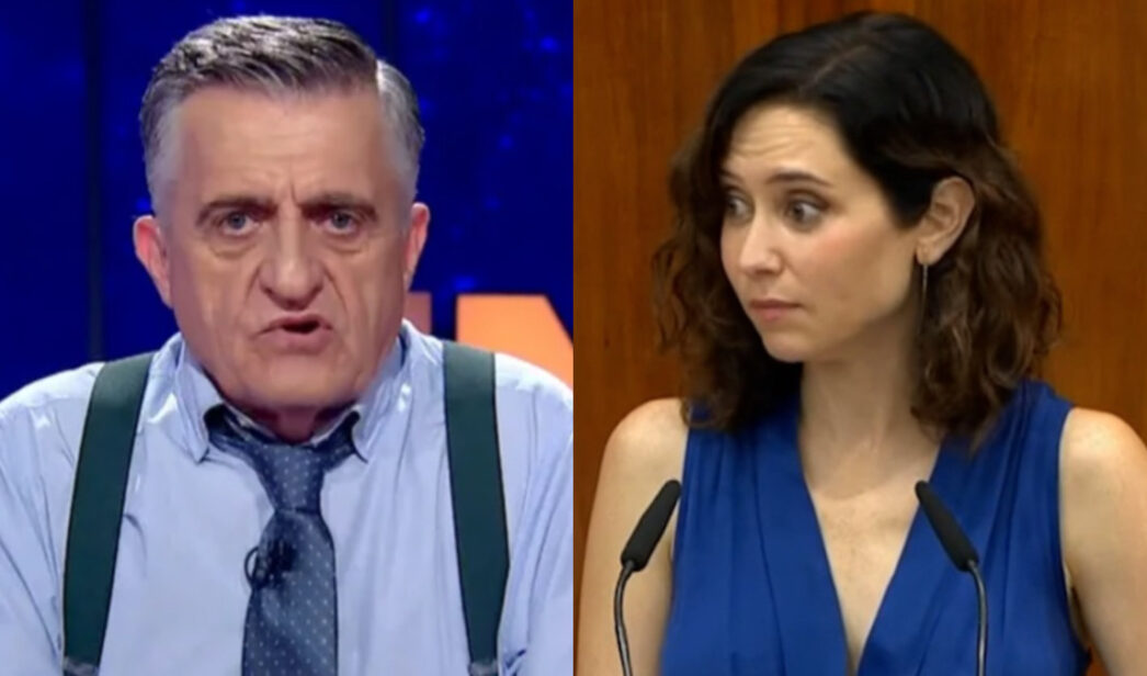 El Gran Wyoming e Isabel Díaz Ayuso