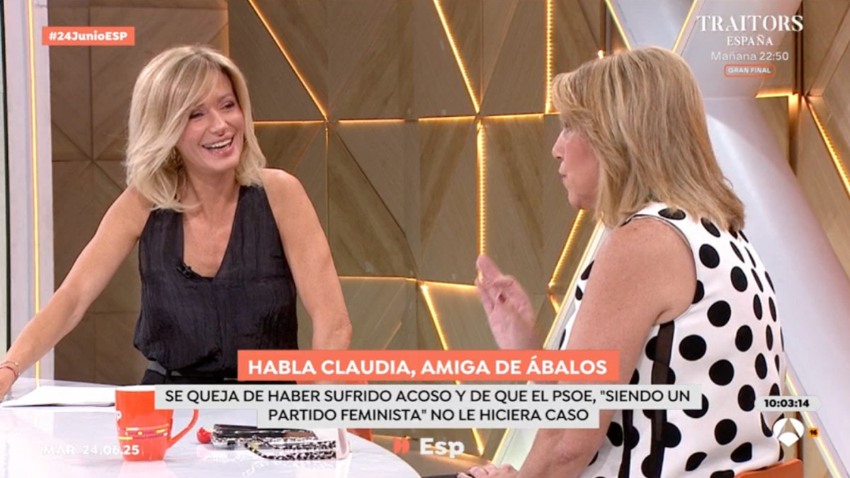 Susanna Griso y Susana Díaz en 'Espejo Público'