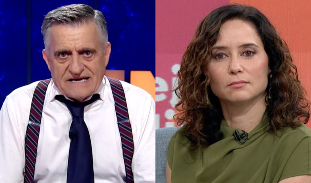 El Gran Wyoming e Isabel Díaz Ayuso