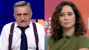 El Gran Wyoming e Isabel Díaz Ayuso