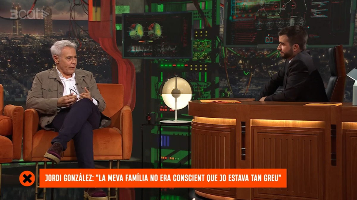 Jordi González y Ricard Ustrell en 'Col•lapse'