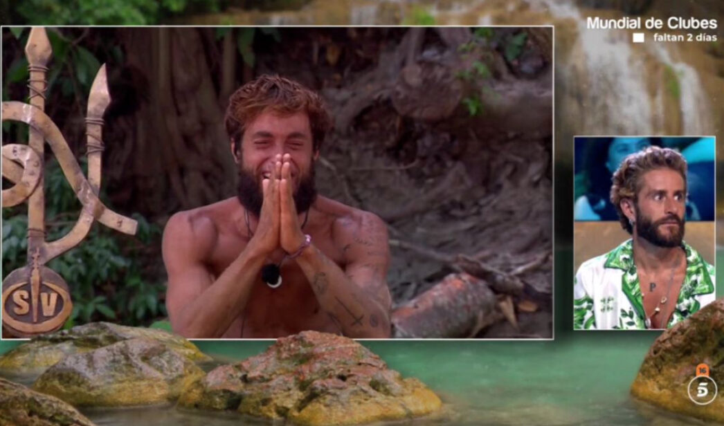 La reacción de Pelayo ante el logro de Montoya en 'Supervivientes 2025'