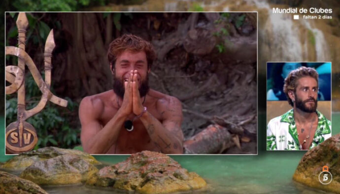 La reacción de Pelayo ante el logro de Montoya en 'Supervivientes 2025'