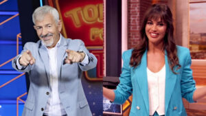 Carlos Sobera y Lara Álvarez