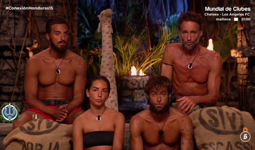 Los cuatro finalistas de 'Supervivientes 2025' en La Palapa