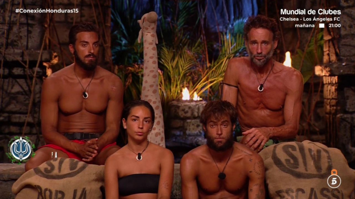 Los cuatro finalistas de 'Supervivientes 2025' en La Palapa