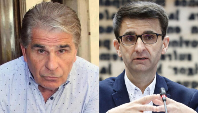 Pedro Ruiz y José Pablo López
