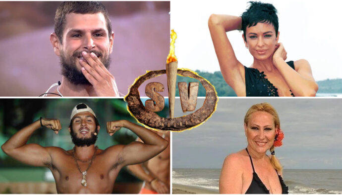 Alejandro Nieto, Daniela Cardone, Omar Montes y Rosa Benito, ganadores de 'Supervivientes'