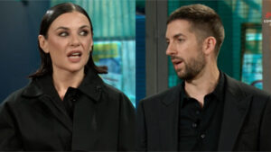 Miren Ibarguren y David Broncano