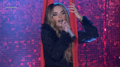 Melody actuando en 'El Hormiguero'