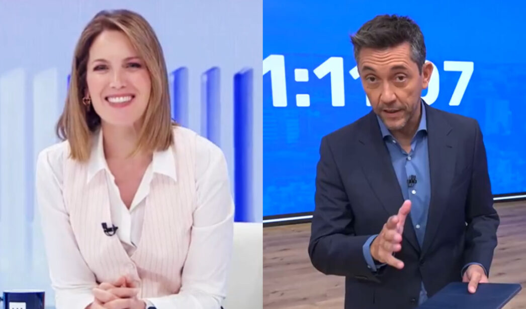Silvia Intxaurrondo y Javier Ruiz