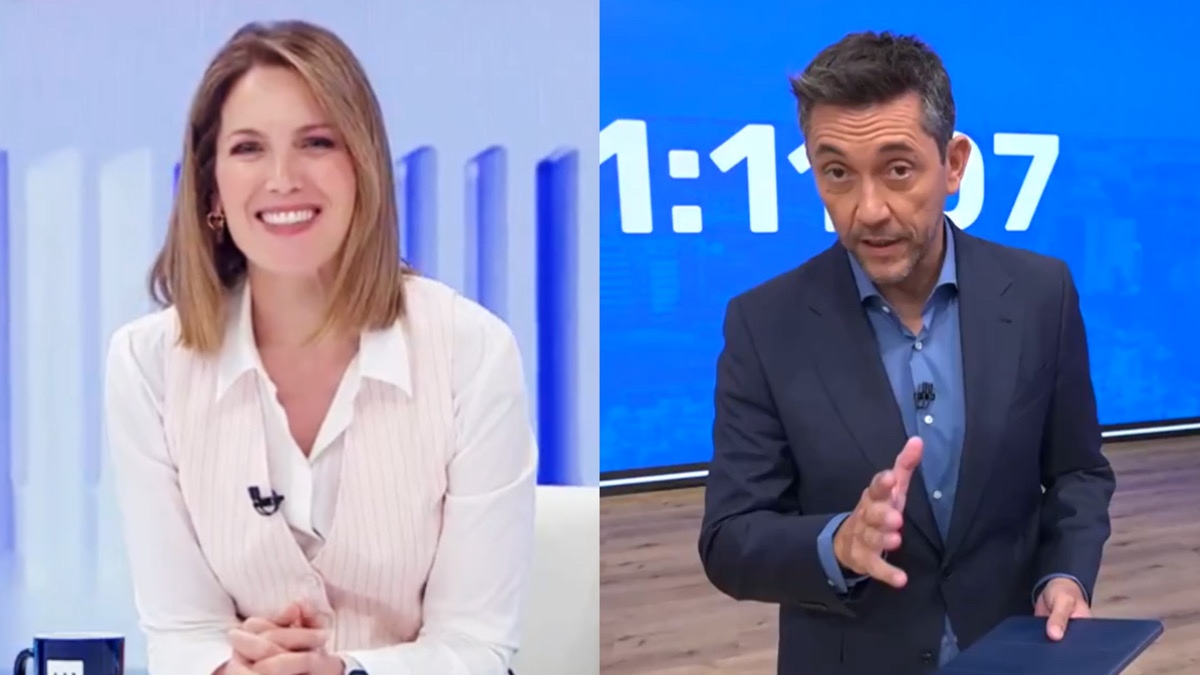 Silvia Intxaurrondo y Javier Ruiz