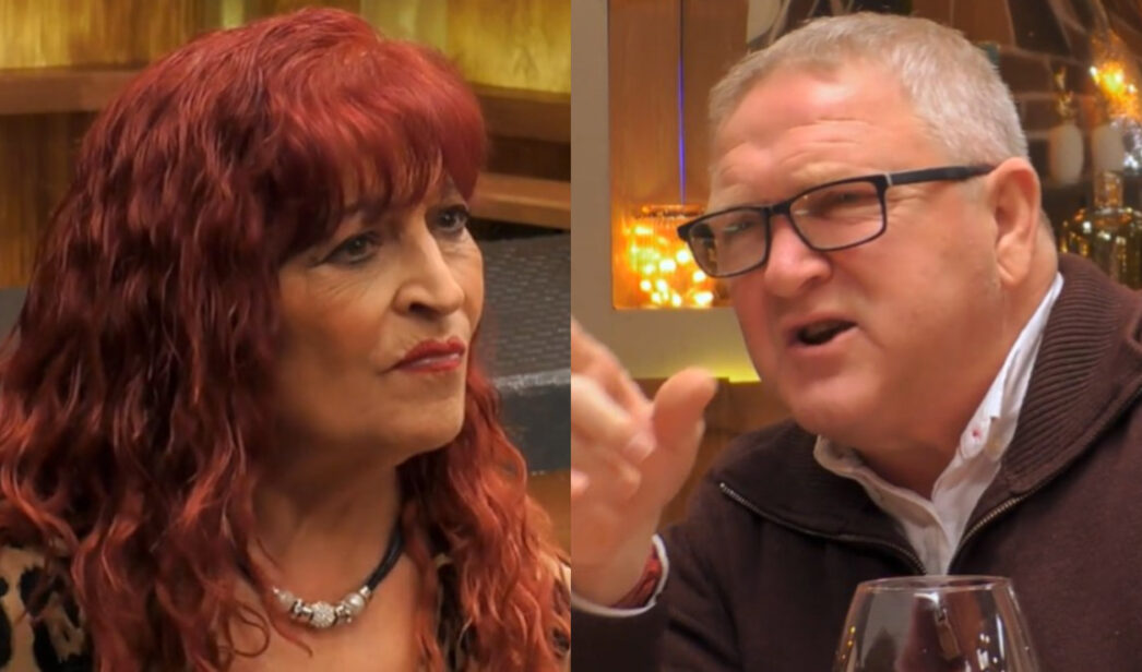 Isabel y Pere en 'First Dates'