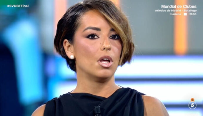Anita Williams en el plató de 'Supervivientes 2025'