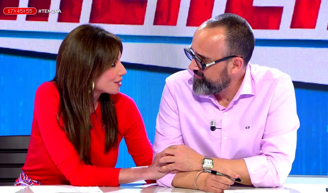 Risto Mejide y Marta Flich en su adiós a 'Todo es mentira'