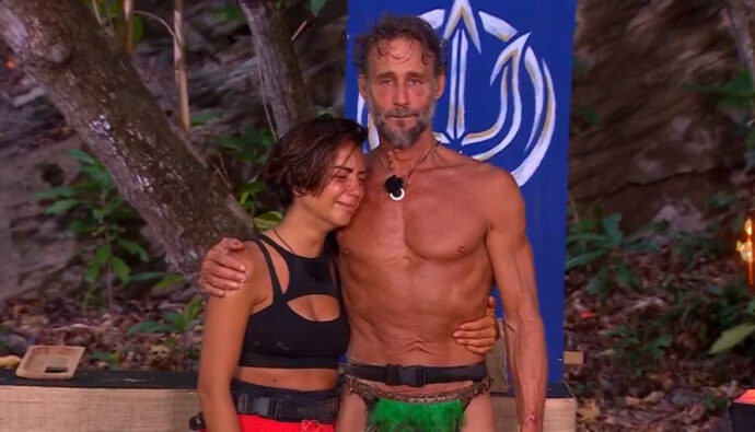 Anita Williams y Álvaro Muñoz Escassi en 'Supervivientes 2025'.
