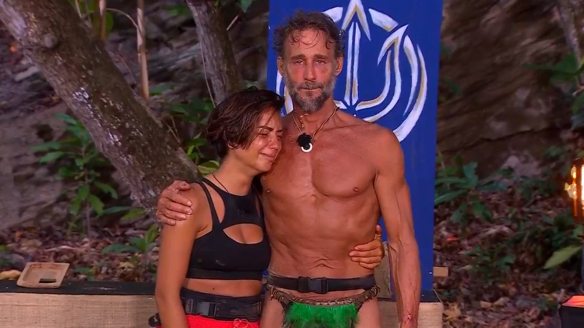 Anita Williams y Álvaro Muñoz Escassi en 'Supervivientes 2025'.