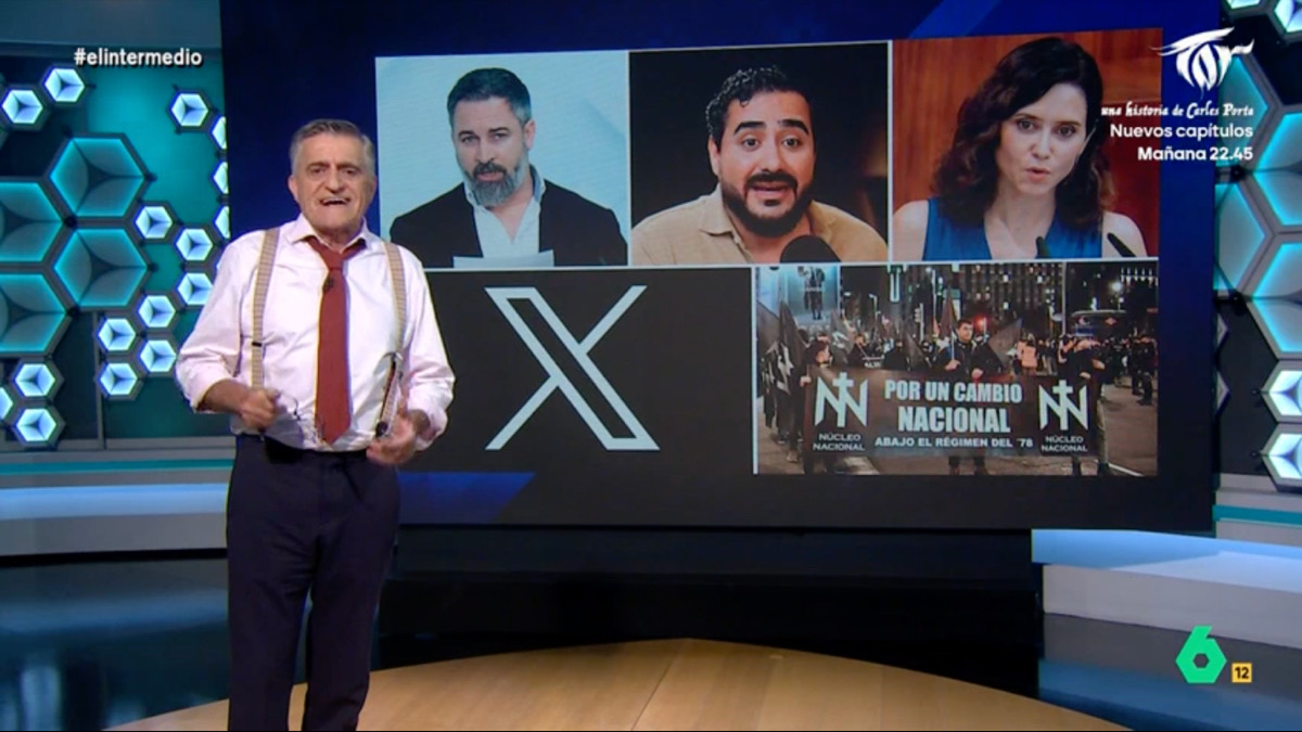 El Gran Wyoming en 'El Intermedio'