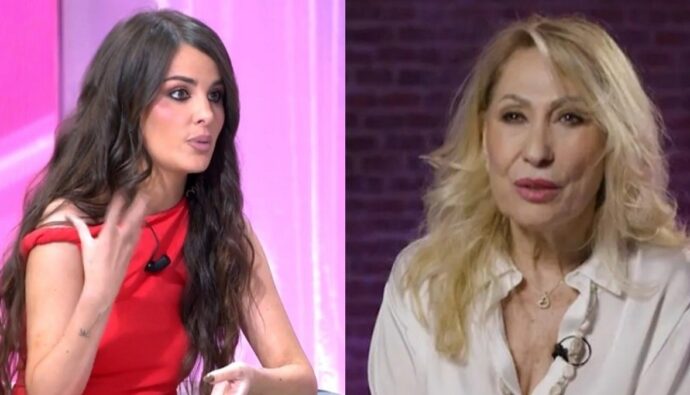 Alexia Rivas y Rosa Benito.