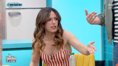 Nuria Marín en 'La familia de la tele'