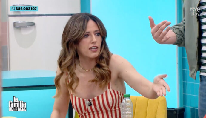 Nuria Marín en 'La familia de la tele'