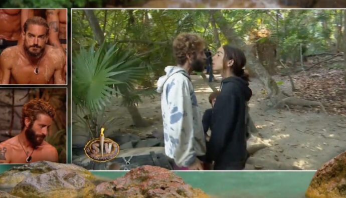 Anita y Pelayo en 'Supervivientes'