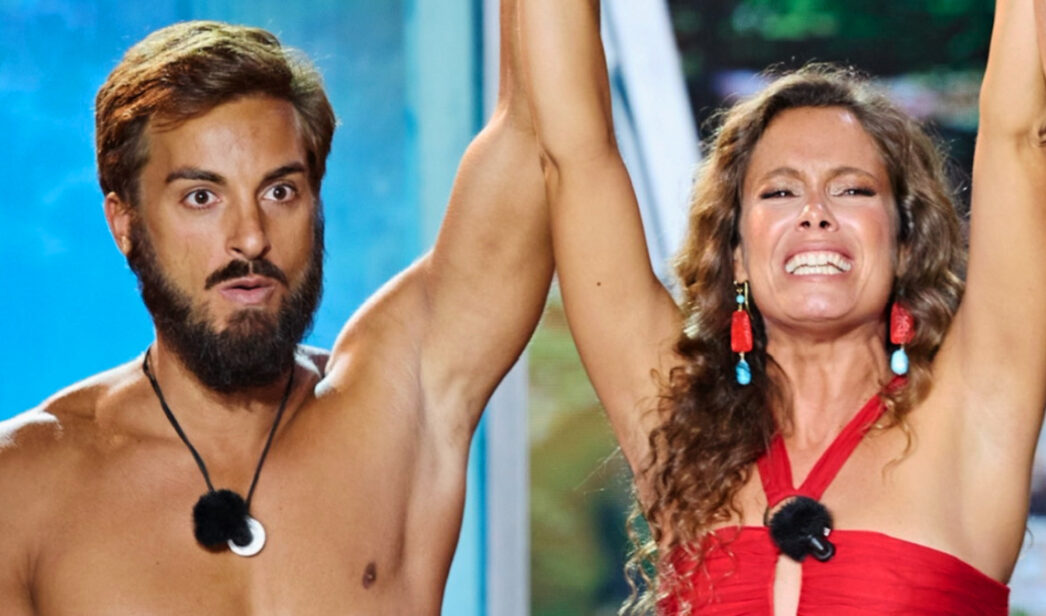 Laura Madrueño con Borja González, ganador de 'Supervivientes 2025'