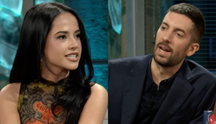 Becky G y David Broncano