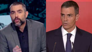 Dani Mateo y Pedro Sánchez