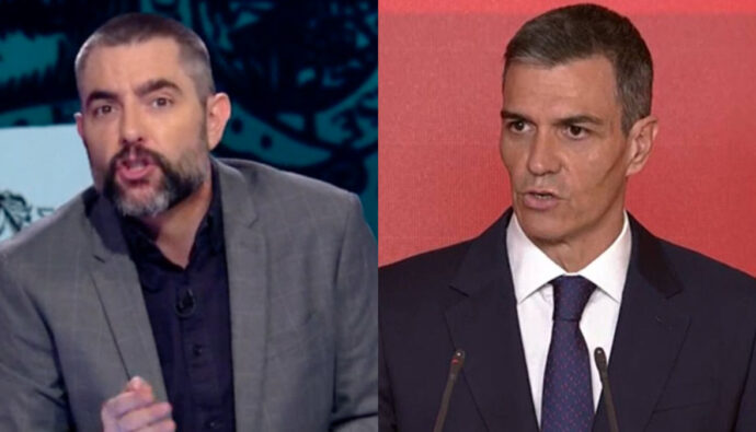 Dani Mateo y Pedro Sánchez