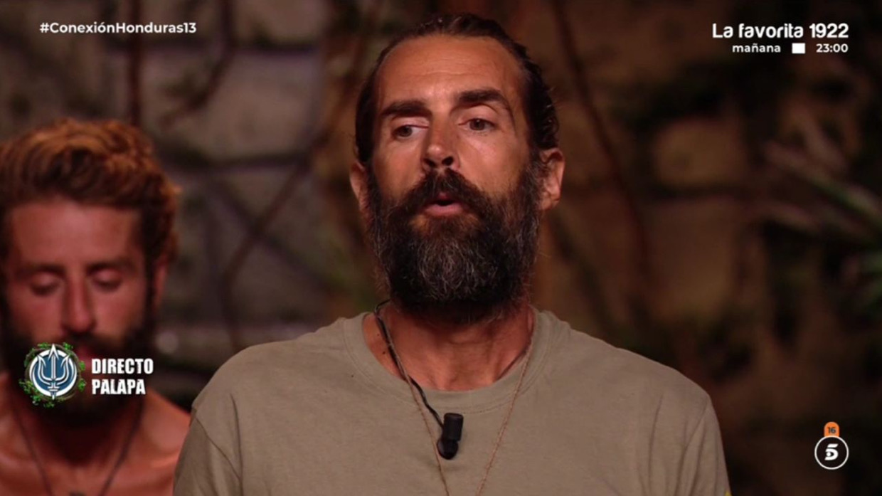 Álex Adrover en La Palapa de 'Supervivientes'