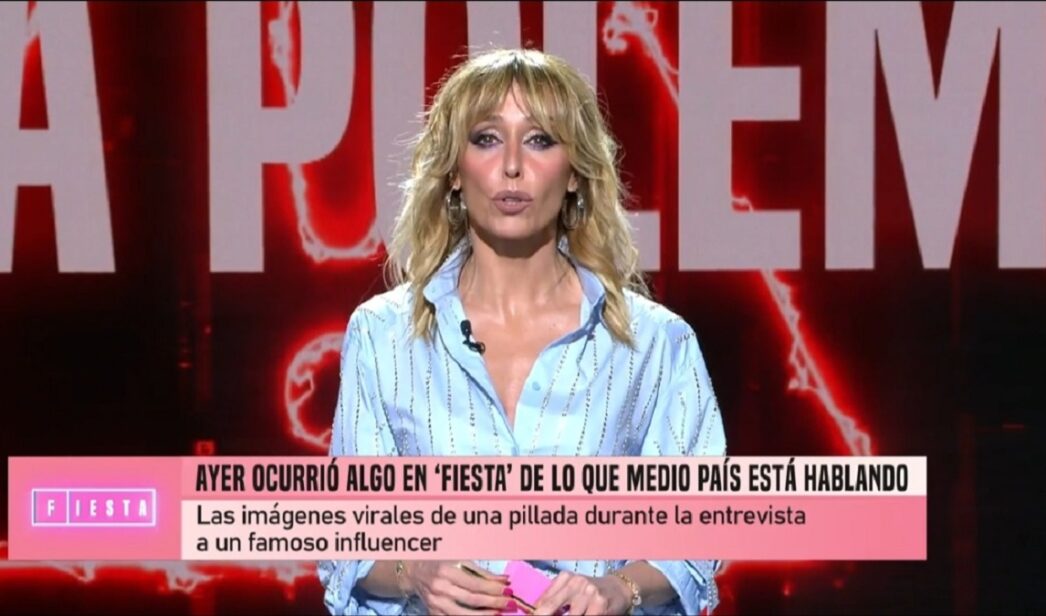 Emma García en 'Fiesta'.