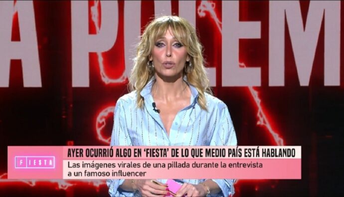 Emma García en 'Fiesta'.