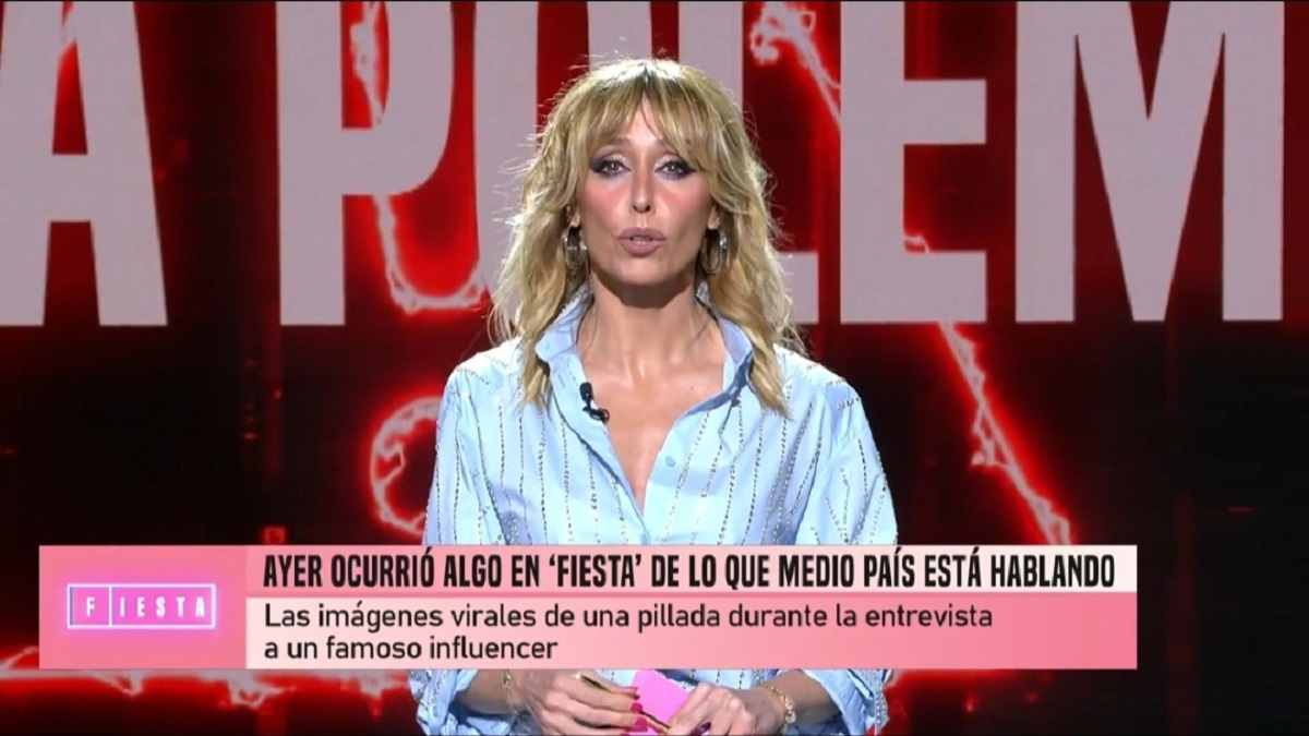 Emma García en 'Fiesta'.