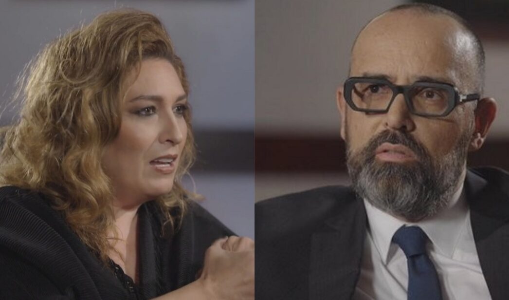 Estrella Morente y Risto Mejide en 'Viajando con Chester'.