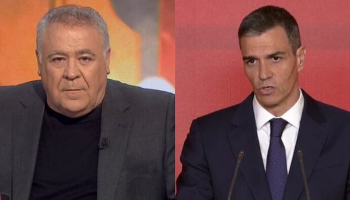 Antonio García Ferreras y Pedro Sánchez.