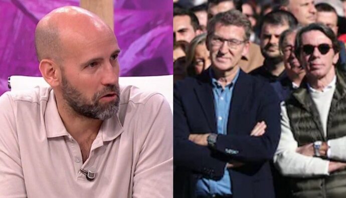 Gonzalo Miró critica la manifestación del PP en Madrid.